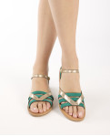 Flat sandals BARBRA EMERAUDE 13